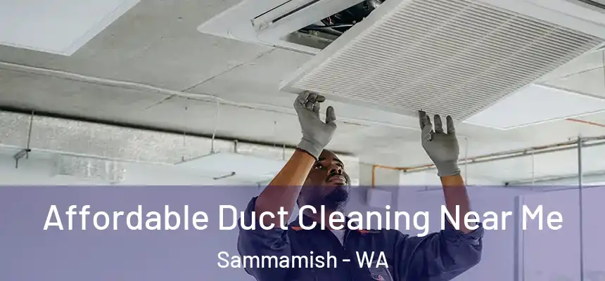 Affordable Duct Cleaning Near Me Sammamish - WA