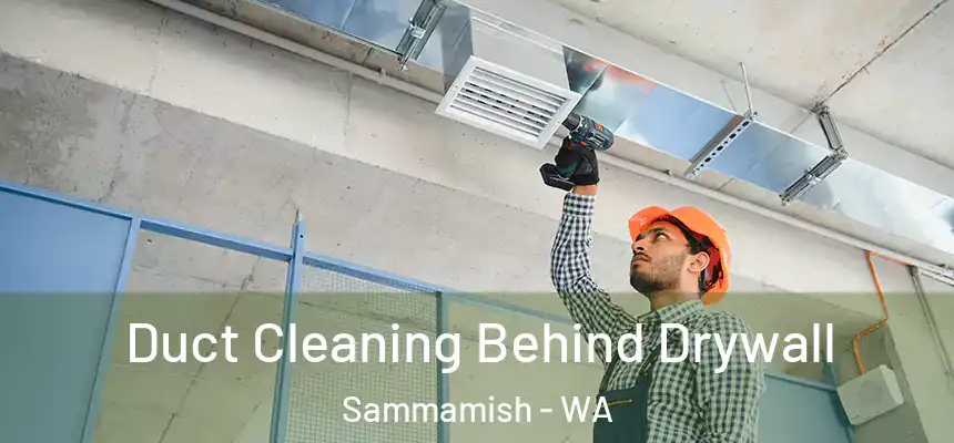 Duct Cleaning Behind Drywall Sammamish - WA