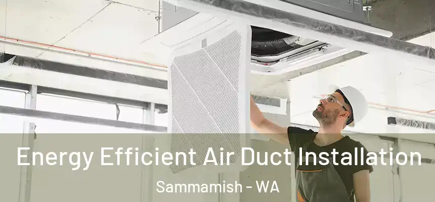 Energy Efficient Air Duct Installation Sammamish - WA